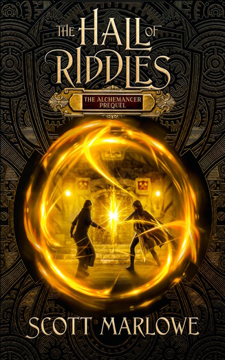Book cover for The Hall of Riddles