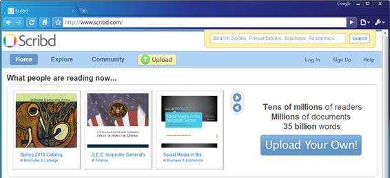 Selling Your eBook Without a Publisher, Part 6: Scribd